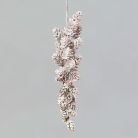 Zapfenhänger braun silber <p></p>