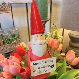 Zaunhocker Gartenzwerg 
