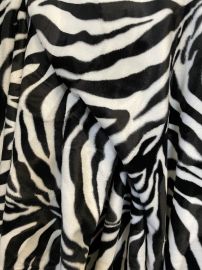 Zebra-Webstoff / Dekostoff