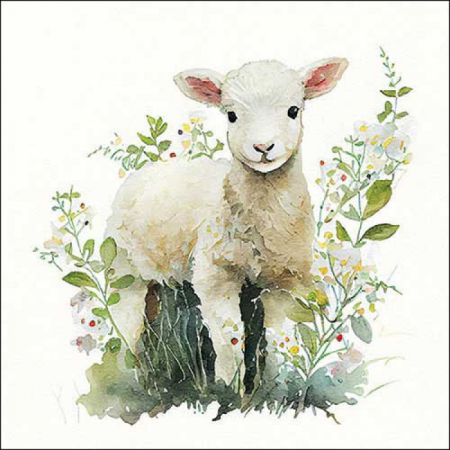 20er Servietten 'Lamm'