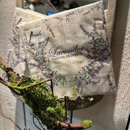 20er Servietten 'Lavendel Flowers'