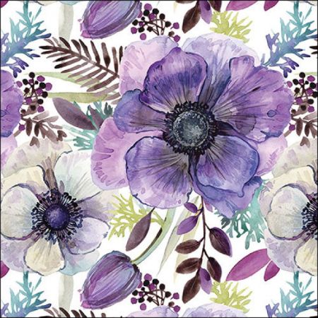20er Servietten 'Purple Dream'