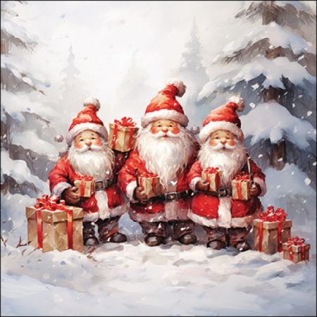 20er Servietten 'Santa'