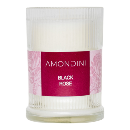 Black Rose Duftkerze by AMONDINI