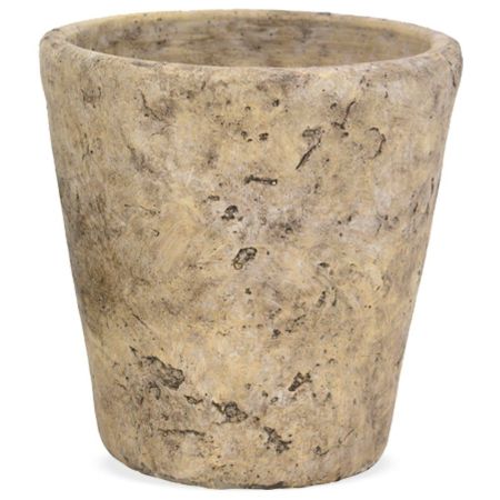 Blumentopf Vintage creme