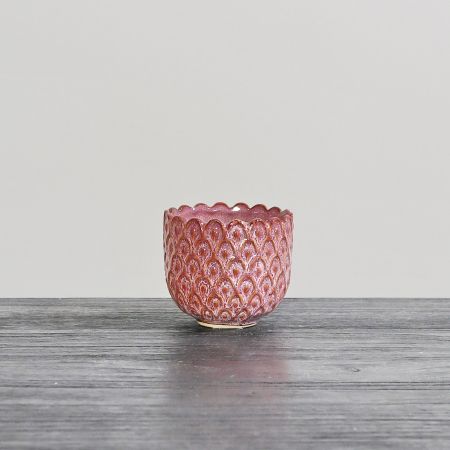 Blumentopf/Blumenübertopf rosa
