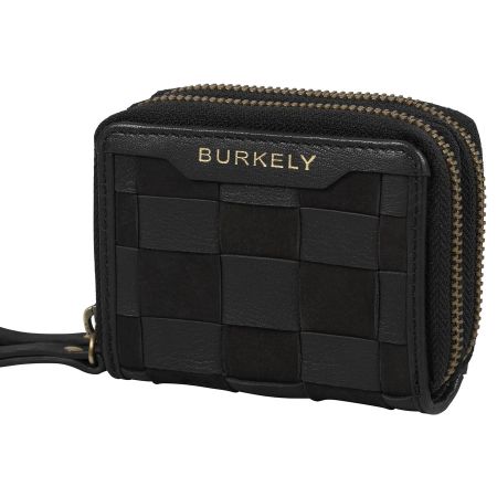 Burkely Even Elin Double Ziparound Wallet schwarz