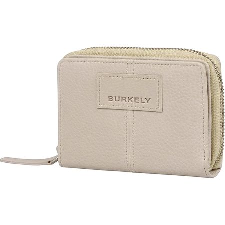 Burkely Portemonnaie 'Double Flap' grau