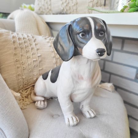 Dekofigur Jack Russel aus Polyresin