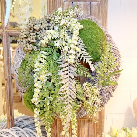 Dekokranz 'Prachtvoll' grün
