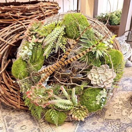 Dekokranz 'Sukkulententraum'