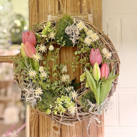 Dekokranz 'Tulpenliebe'