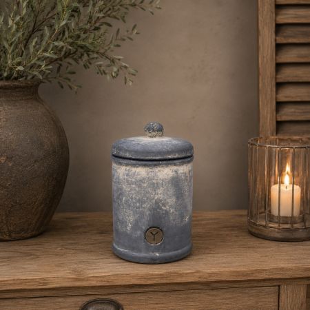 Dekotopf mit Deckel Deluxe Ancient Clay