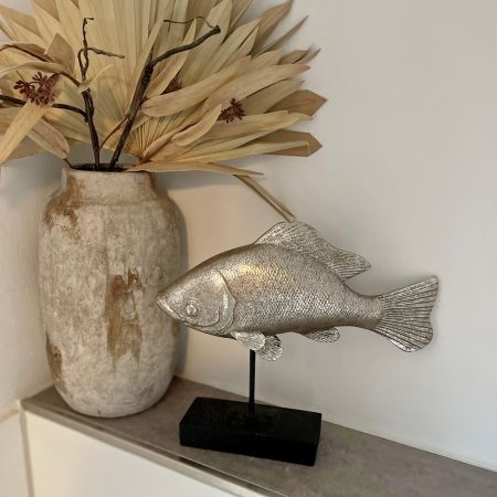 Fisch Hilda altsilber