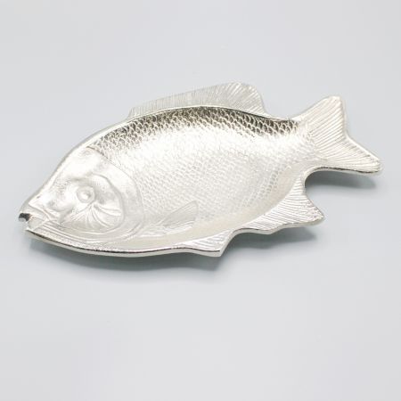 Fischtablett aus Aluminium