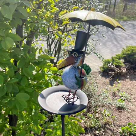 Futterplatz 'Vogel' Gartenstecker