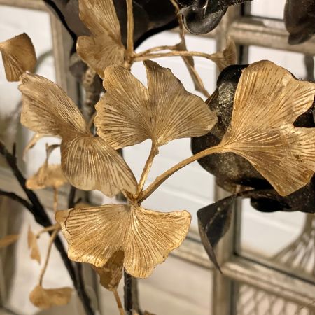 Ginkgozweig gold