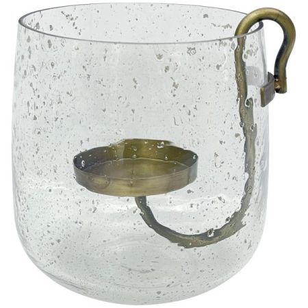 Glaswindlicht Verre inklusive Kerzenhalter 