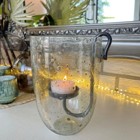 Glaswindlicht Verre inklusive Kerzenhalter 