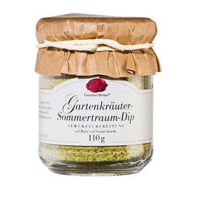 Gourmet Berner Gartenkräuter Sommertraum Gewürzmischung für Dips