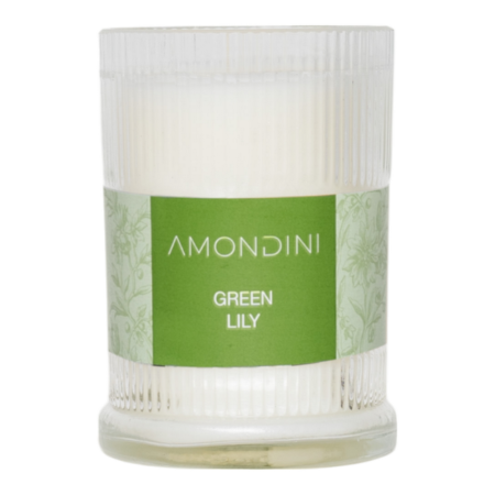 Green Lily Duftkerze by AMONDINI