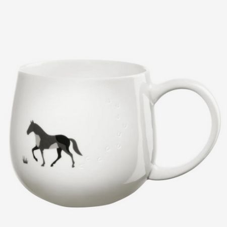 Henkelbecher 'Pferd'