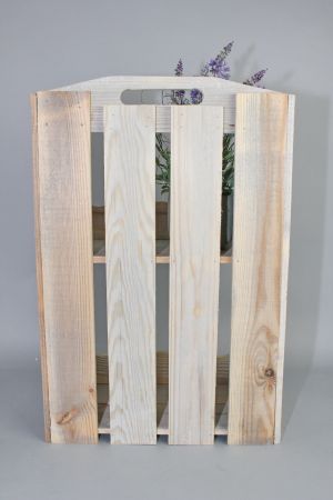 Holz-Wandregal naturholz ca. 58x39x17,5 cm Möbel / Gartenmöbel - tewa