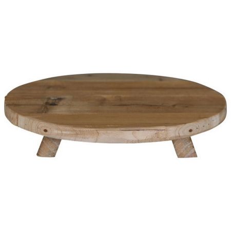 Holztablett TIMBA auf Füßen