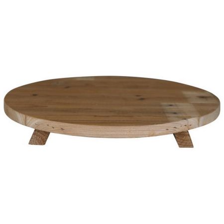 Holztablett TIMBA auf Füßen