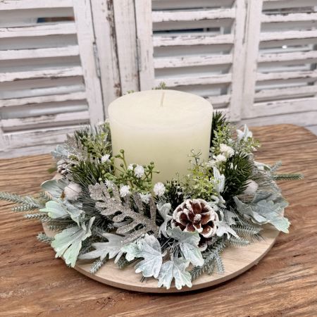 Kerzengesteck 'Glimmer'