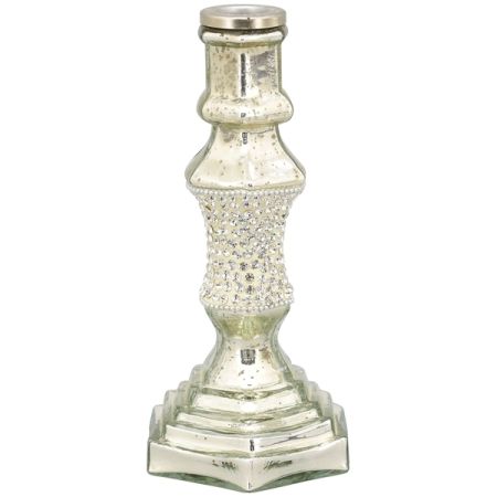 Kerzenhalter für Stabkerzen Strass