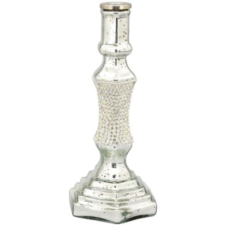 Kerzenhalter für Stabkerzen Strass