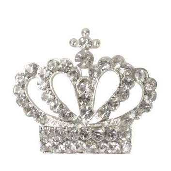 Kerzenpin Krone silber