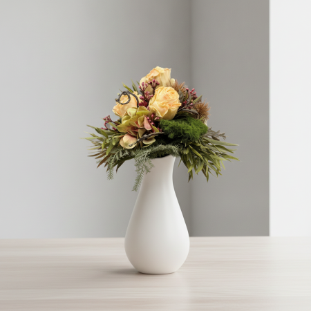 Künstlicher Blumenstrauß 'Rosenliebe'
