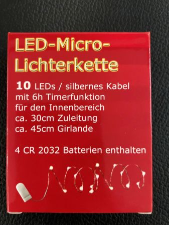 Microlichterkette 10 LED´s
