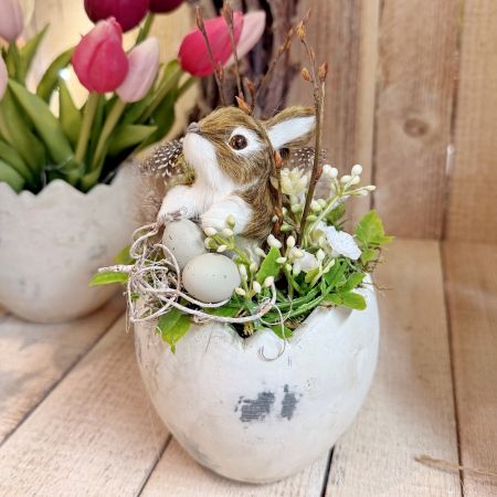 Ostergesteck mit Hase