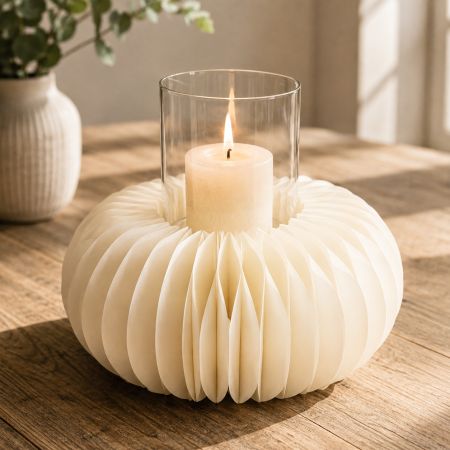 Pappsockel 'Dacia' creme