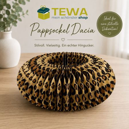 Pappsockel 'Dacia' leo natur