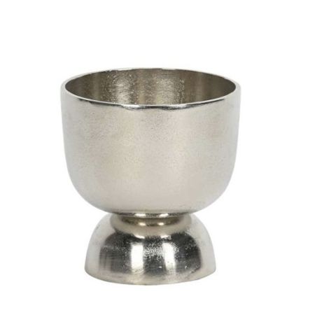 Schale auf Fuß silber