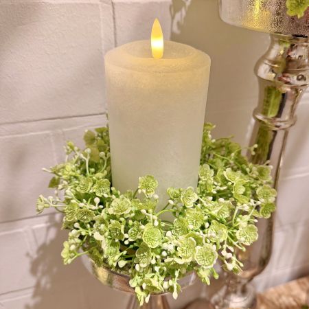 Schleierkrautkranz grün