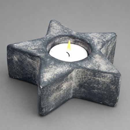 Stern Teelichthalter Ancient Clay