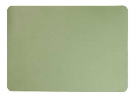 Tischset sage Lederoptik