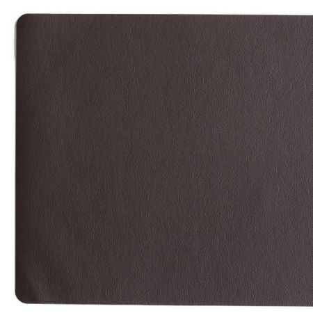 Tischset schoko Lederoptik