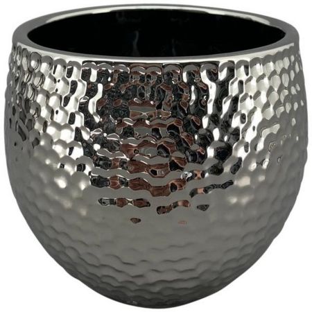 Topf Argent gehämmert silber