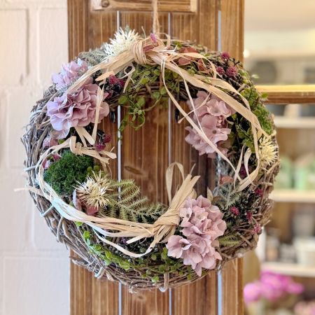 Türkranz/Wandkranz 'Hortensienliebe'