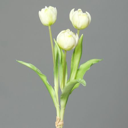 Tulpenstrauß cream (real touch) 