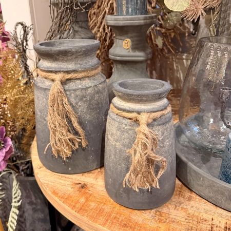 Vase Nostalgic mit Seil