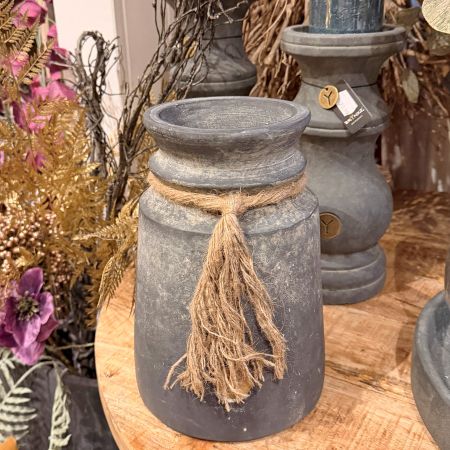 Vase Nostalgic mit Seil