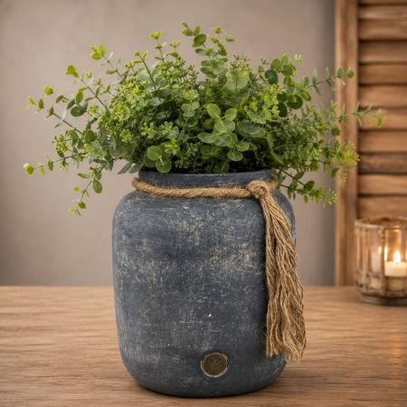Vase mit Kordel Ancient Clay