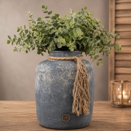 Vase mit Kordel Ancient Clay